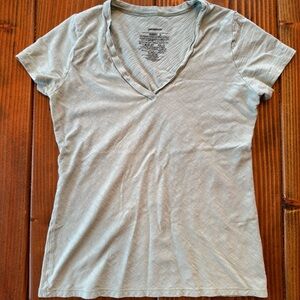 Women's Patagonia Sage Green V-Neck Tee
